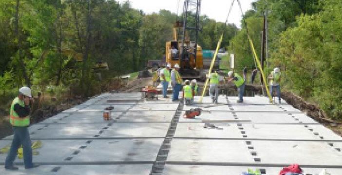 Structural Characterization of a UHPC Waffle Bridge Deck and Connections